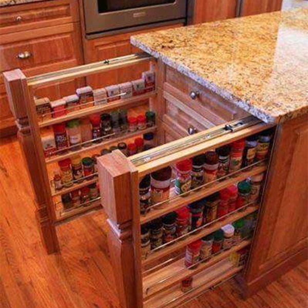 pull out spice cabinet